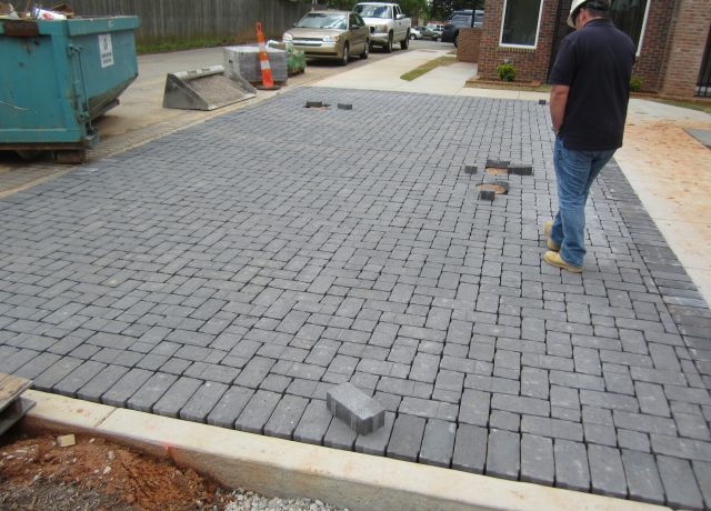 Permeable Pavement Portfolio : peace-st-condos